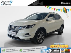 Nissan Qashqai - 1.3 DIG-T N-Connecta *Automaat*Navi+Camera*Climate*Parc Assist*LM.Velgen*Trekhaak*1500kg t
