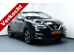 Nissan Qashqai - 1.3 DIG-T Tekna +. Panodak, BOSE, Leer, 19"LMV, Full Led, Haak 1300kg