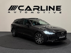 Volvo V60 - 2.0 T6 Plug-in hybrid AWD Ultra Dark PANORAMA ASSIST ACC HEAD-UP 360 CAMERA VIRTUAL NAP GA