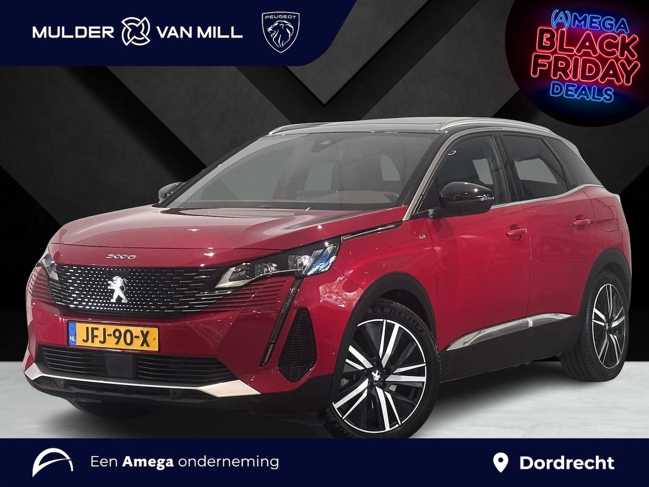 Peugeot 3008 - GT Pack 1.6 PHEV HYbrid4 300pk 4x4 e-EAT8 | FULL-OPTIONS! | TREKHAAK | MASSAGE | NIGHTVISI - AutoWereld.nl