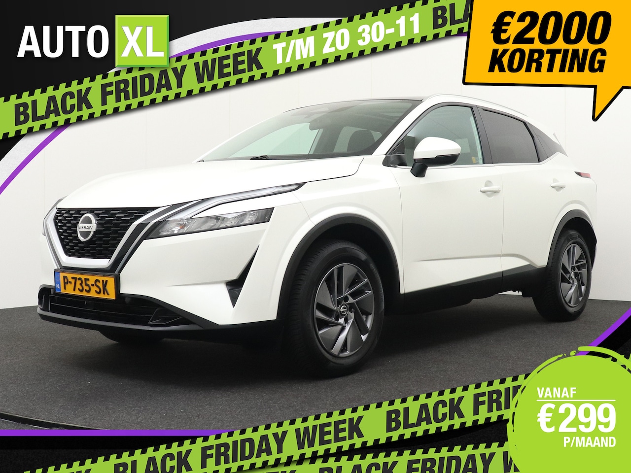 Nissan Qashqai - 1.3 141 PK MHEV Acenta Design Pano-dak Camera Adapt.Cruise - AutoWereld.nl