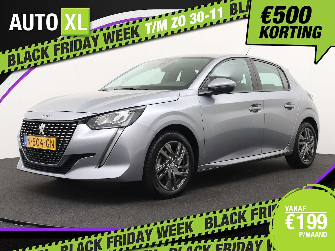 Peugeot 208 - 1.2 Active Navi Carplay Cruise DAB LED Park.sens 16'LMV - AutoWereld.nl