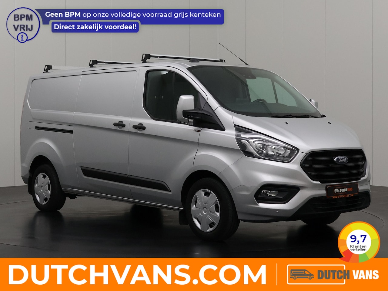 Ford Transit Custom - 2.0TDi 130PK Automaat Lang Limited | Dakdraagsysteem | Multimedia Touchscreen | Camera | 3 - AutoWereld.nl