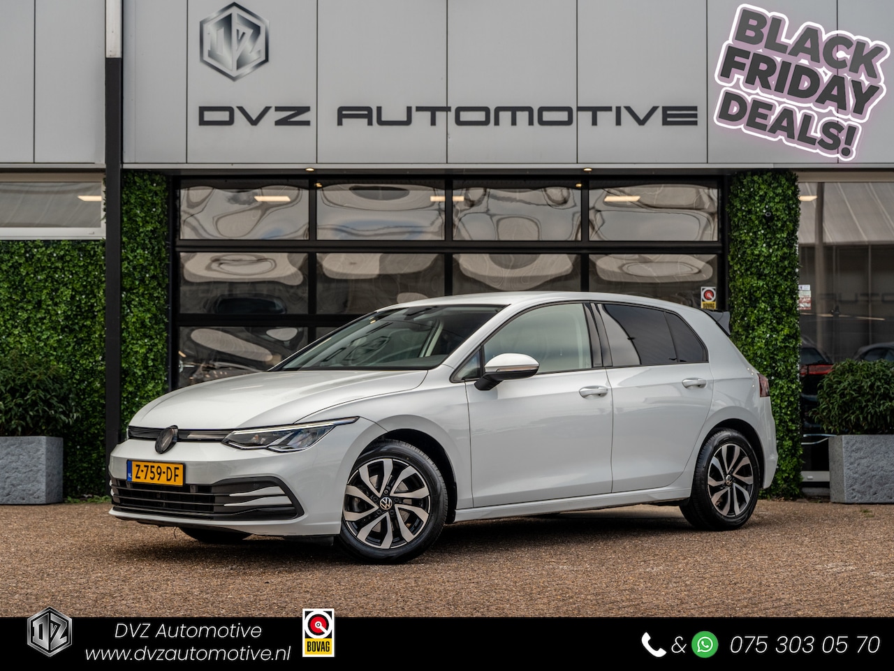 Volkswagen Golf - 1.0 eTSI DSG Active | ACC | Ambient | Carplay | - AutoWereld.nl