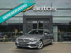Mercedes-Benz C-klasse Estate - C200 184pk Automaat Ambition Leder Navigatie Camera Trekhaak Elektrische klep 17" LMV