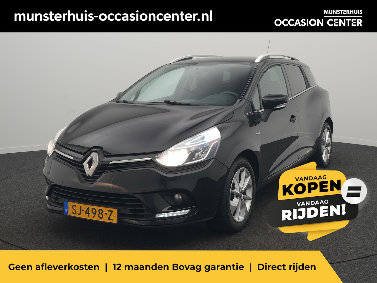 Renault Clio Estate - dCi 90 Limited - RIJKLAARPRIJS - All Seasonbanden - Cruise Control - Dealeronderhouden - AutoWereld.nl