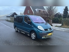 Renault Trafic - 2.5 dCi T29 L1H1 Dubbele Cabine 316.000 Nap Airco Blauw 2010