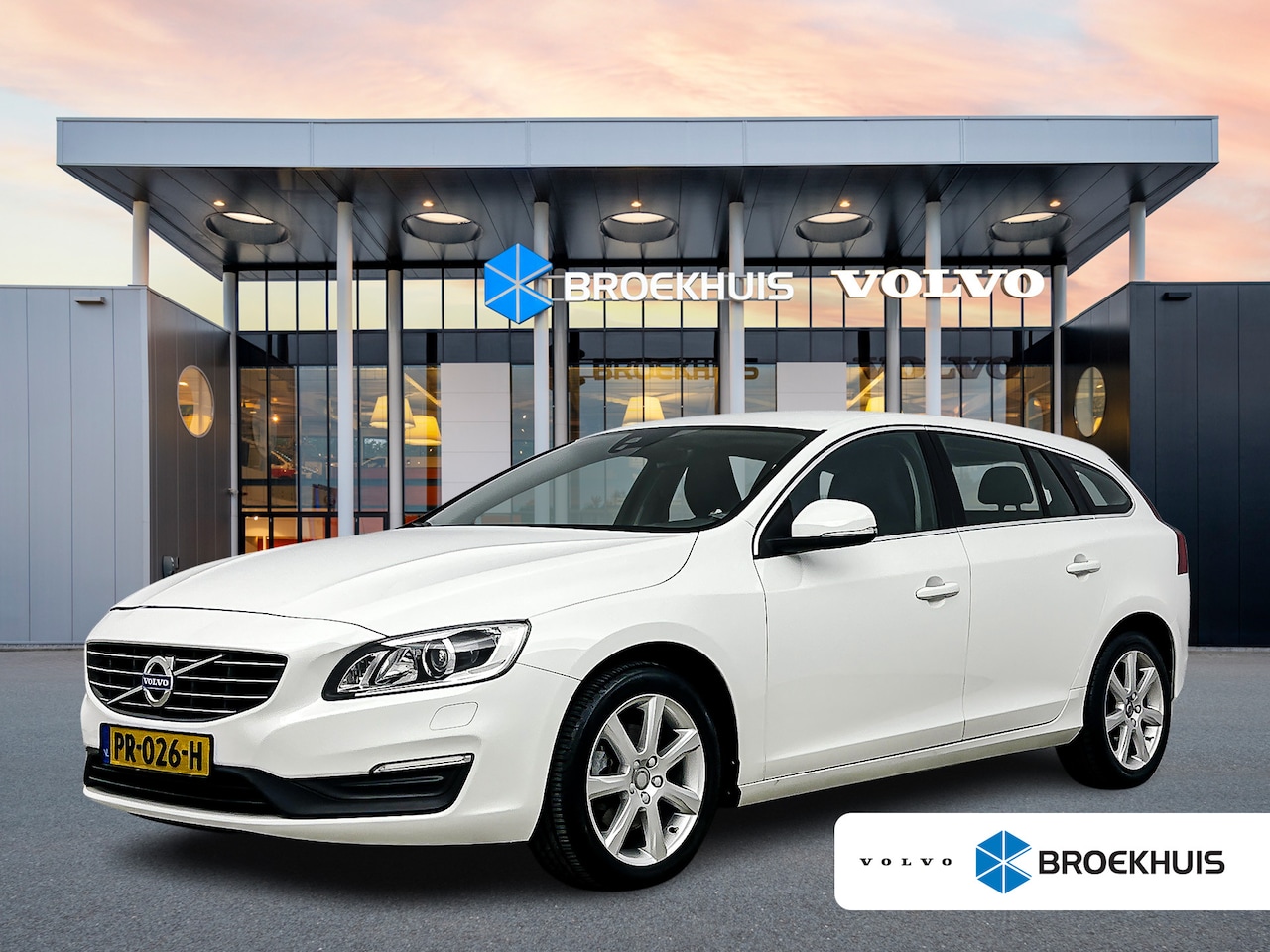Volvo V60 - T3 2.0 Polar+ | 17" | Parkeerverwarming | Stoel/stuurverwarming | Half Leder | Xenon | Nav - AutoWereld.nl