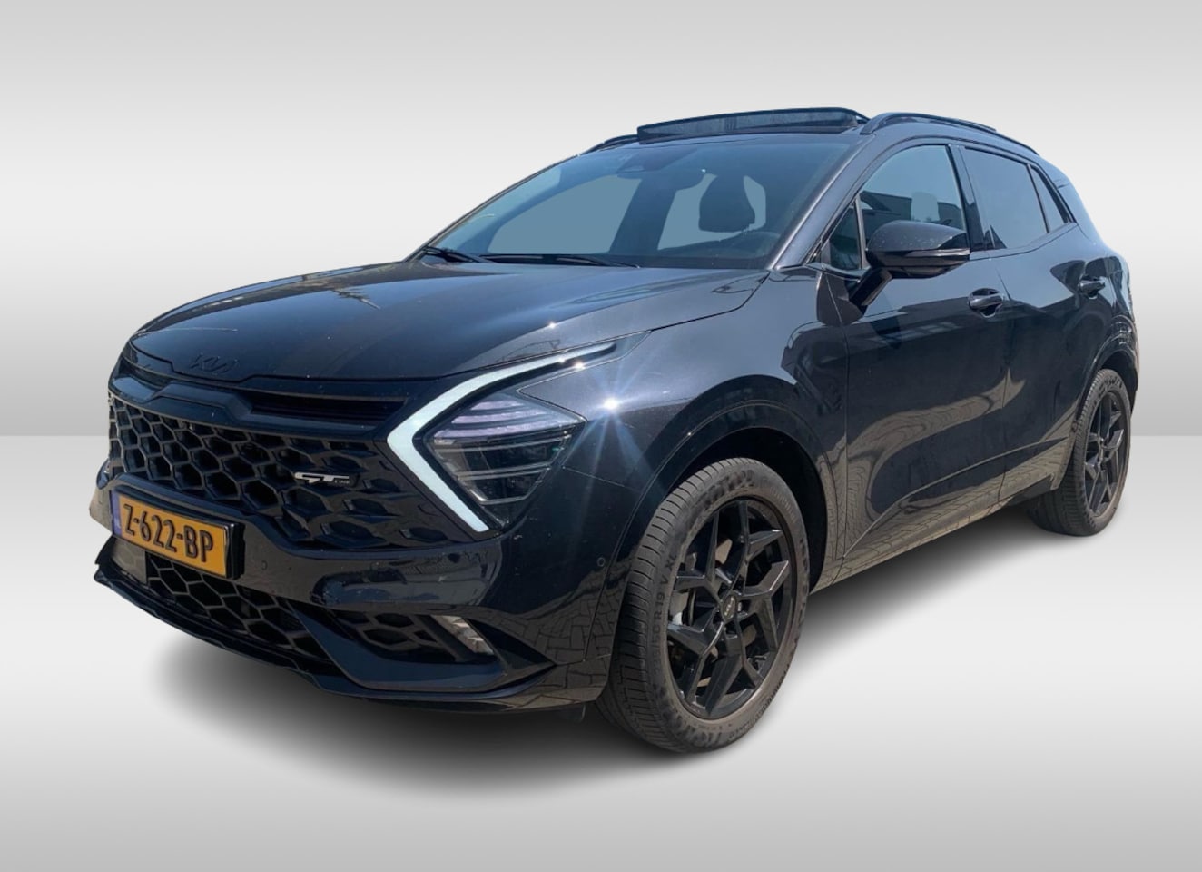 Kia Sportage - 1.6 T-GDi Hybrid GT-PlusLine / Trekhaak / Panoramadak / 360Camera / Leder / Matrix LED / K - AutoWereld.nl