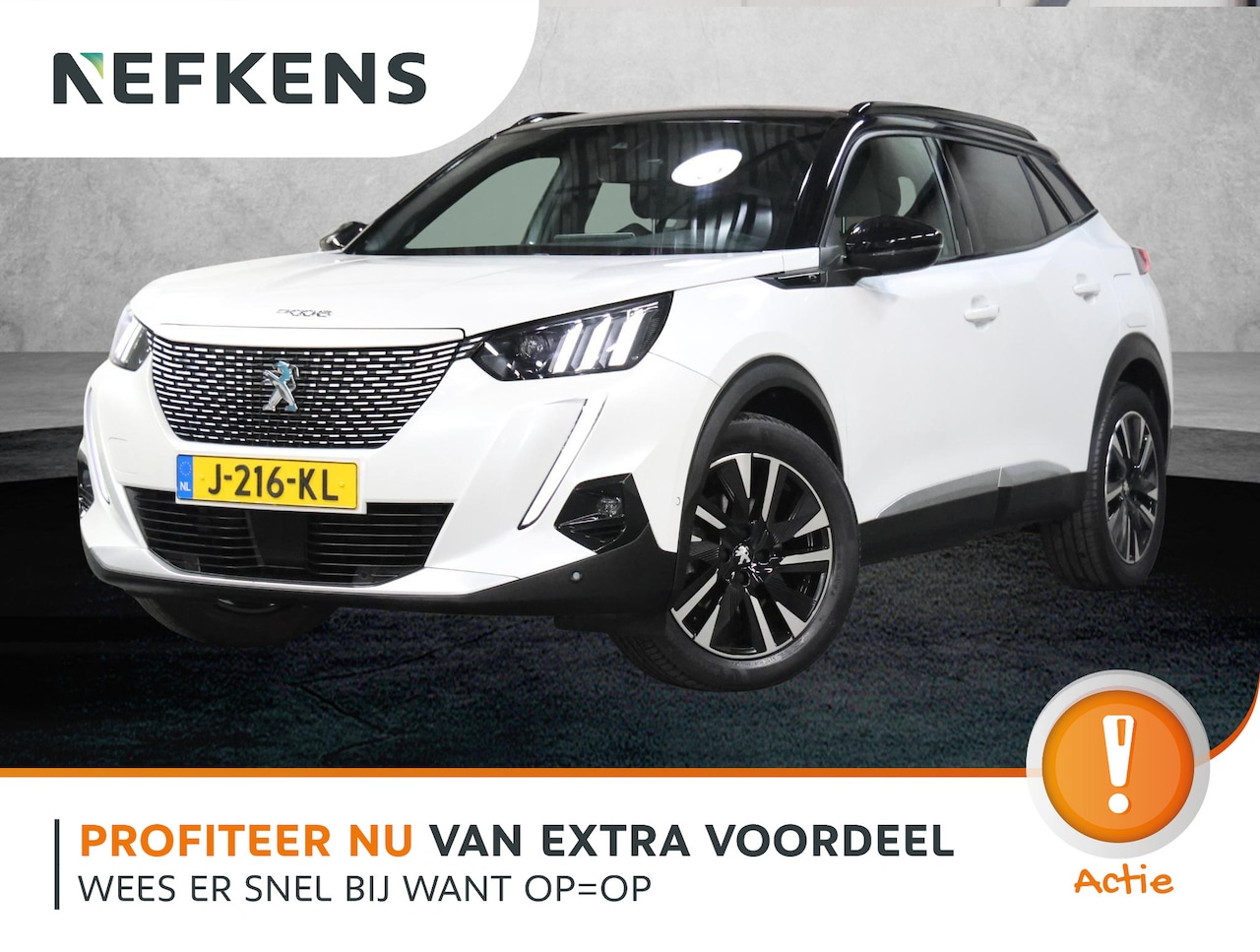 Peugeot e-2008 - GT 50kWh 136PK | 1ste eigenaar | 3 FASE | Alcantara/LEER | AppleCarplay/Android Auto | Sto - AutoWereld.nl