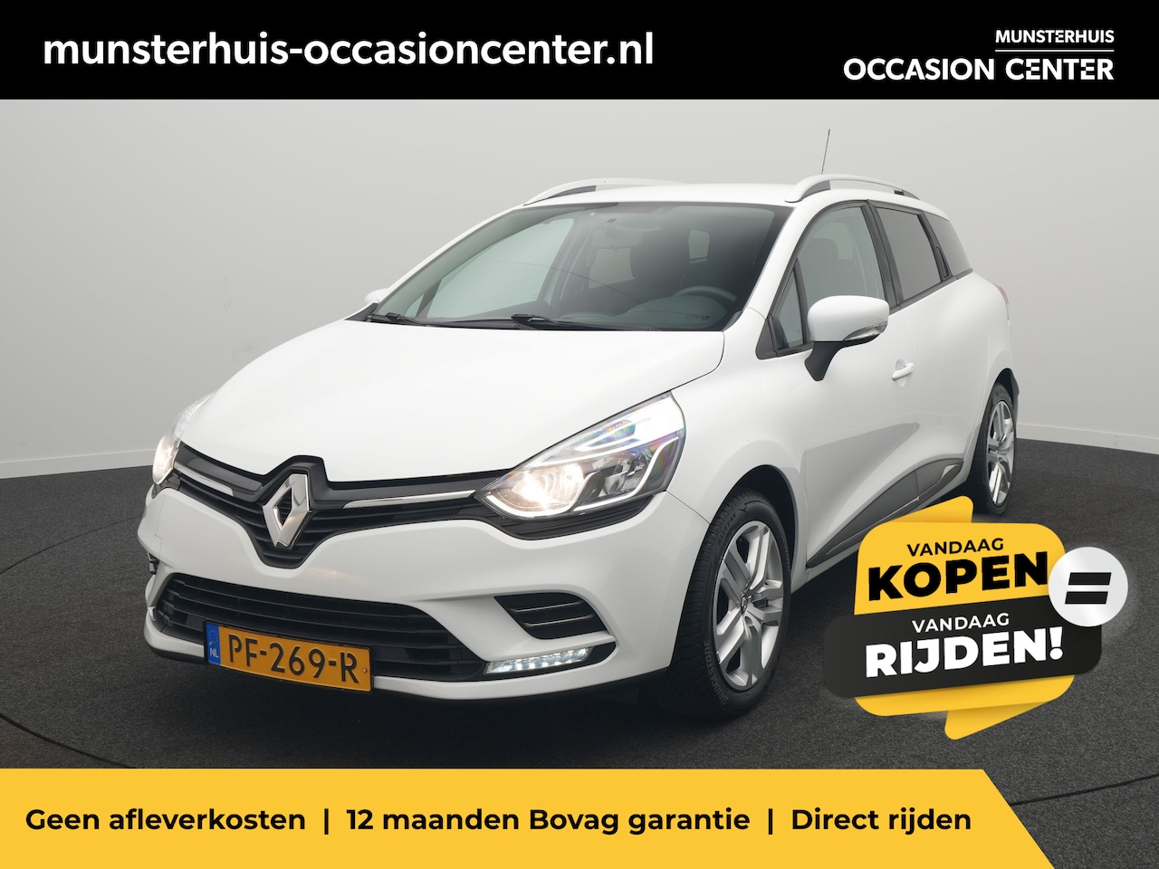 Renault Clio Estate - TCe 90 Zen - RIJKLAARPRIJS - Airco - Cruise Control - DAB - AutoWereld.nl