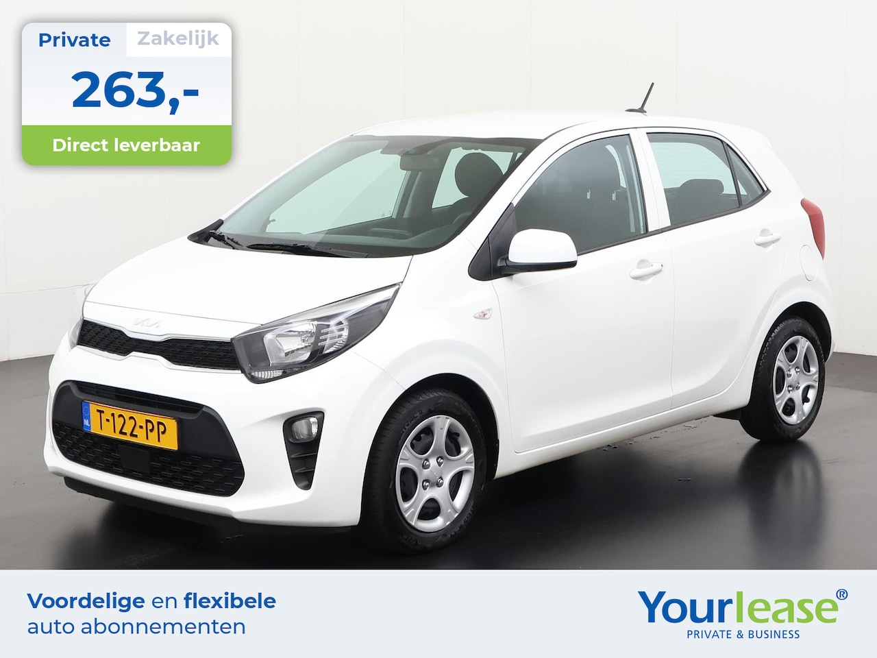 Kia Picanto - 1.0 DPi ComfortLine | All-in 263,- Private Lease | Direct uit voorraad - AutoWereld.nl