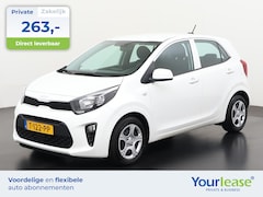 Kia Picanto - 1.0 DPi ComfortLine | All-in 263, - Private Lease | Direct uit voorraad