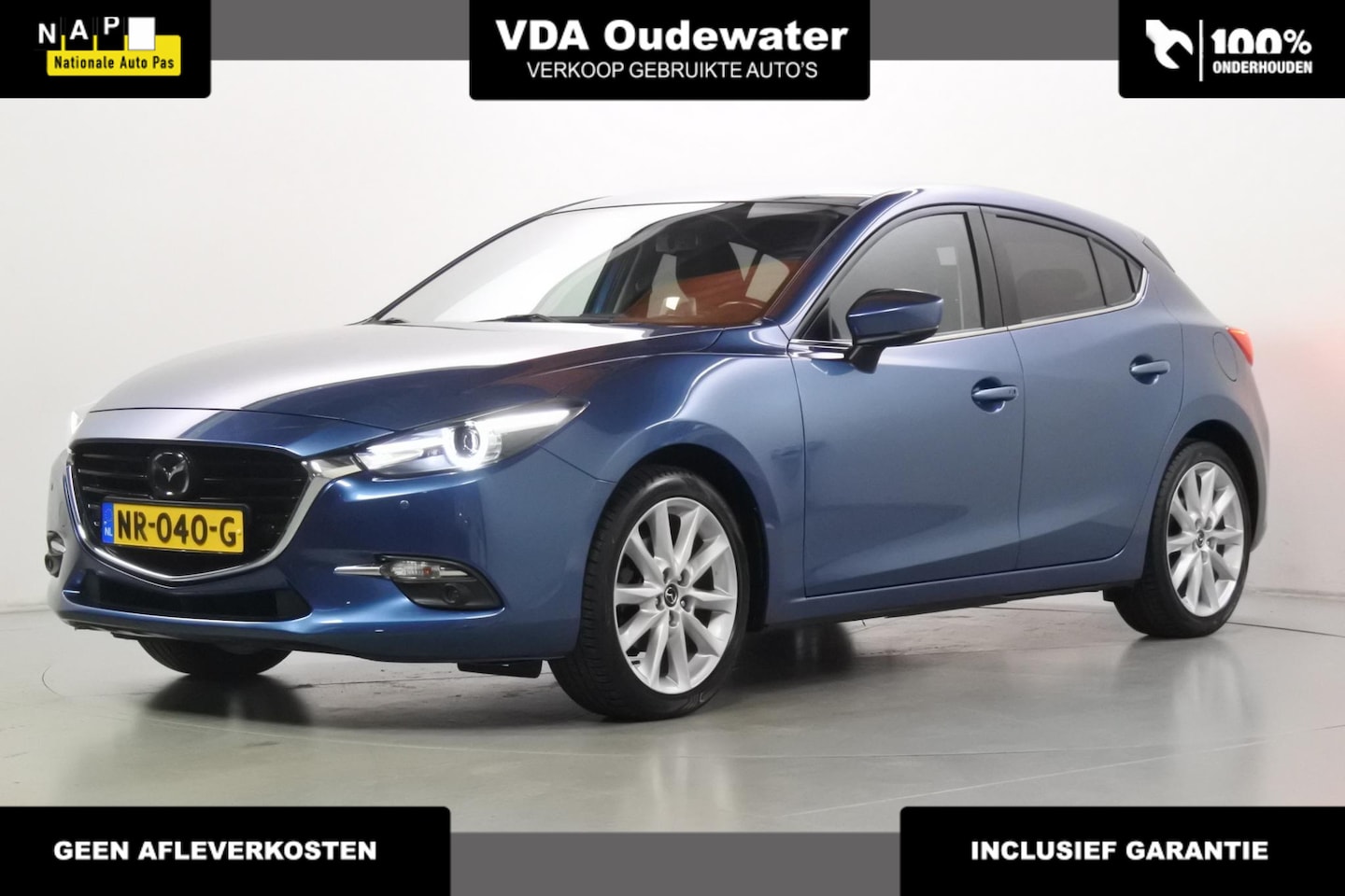 Mazda 3 - 2.0 120pk GT-M Trekhaak LED ACC 18" HUD Keyless Leder - AutoWereld.nl