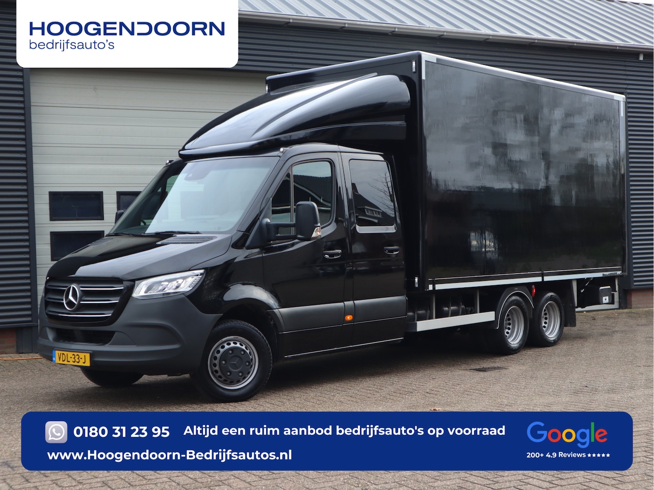 Mercedes-Benz Sprinter - 519 CDI 3.0 V6 Euro 6 Automaat - Be-Combi Clixtar - Veldhuizen - Dubbelcabine 6 Pers.DC - AutoWereld.nl