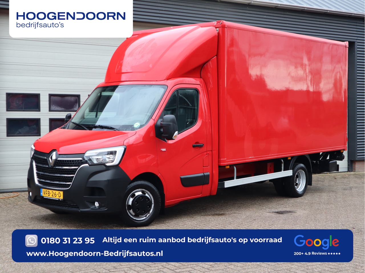 Renault Master - T35 2.3 dCi 146pk Euro 6 Bakwagen Dhollandia - Cruise - Airco - AutoWereld.nl