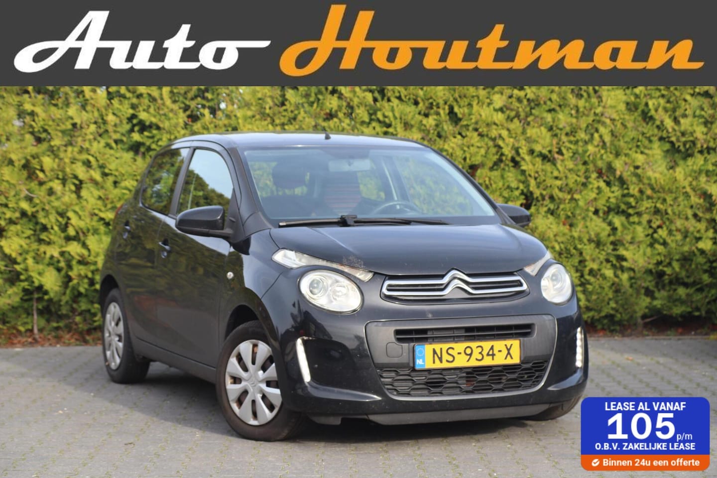 Citroën C1 - 1.0 e-VTi Airscape Feel 5 drs Cruise|Airco|Elektr. Pakket - AutoWereld.nl