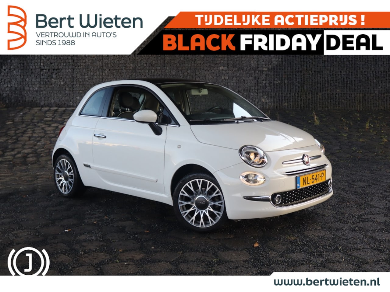 Fiat 500 - 1.2 Lounge | Geen import | Trekhaak | Navi | Airco | Panoramadak - AutoWereld.nl