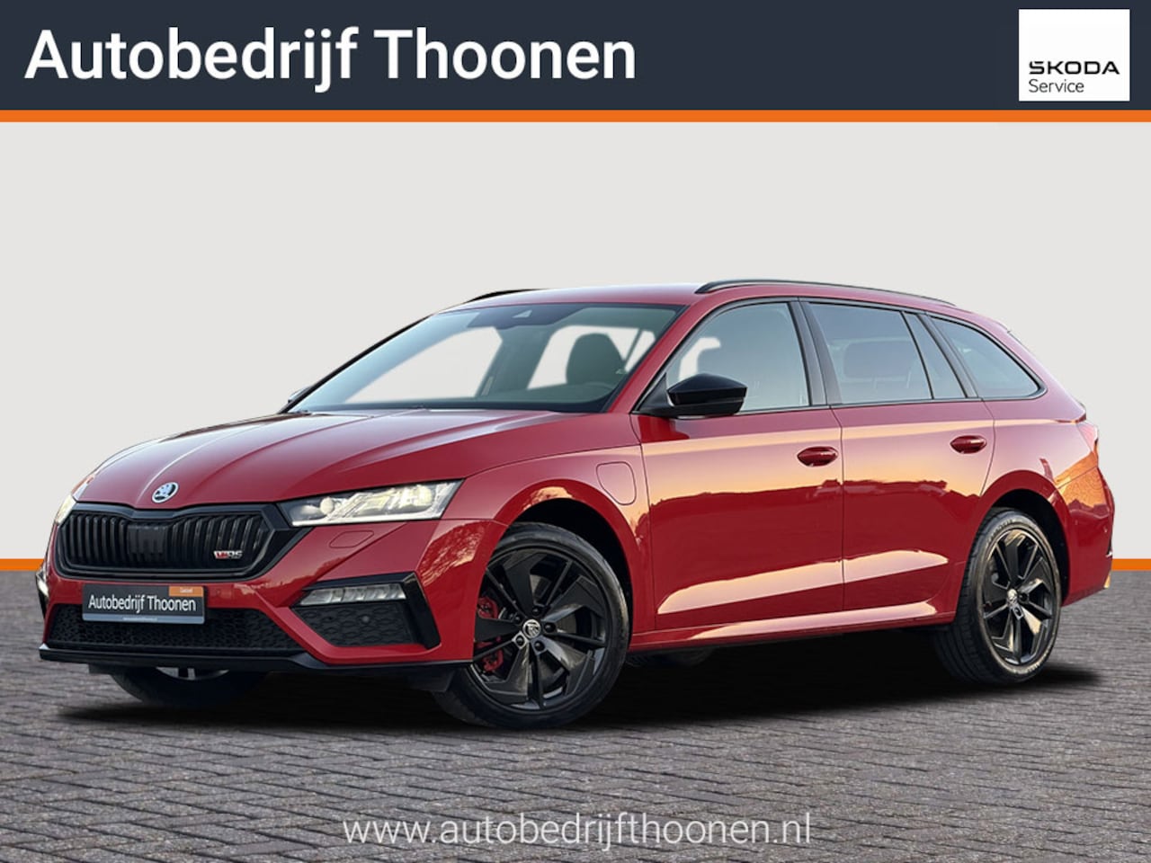 Skoda Octavia Combi - 1.4 TSI RS iV PHEV Business Trekhaak | ACC | Dodehoek | Keyless | Camera - AutoWereld.nl