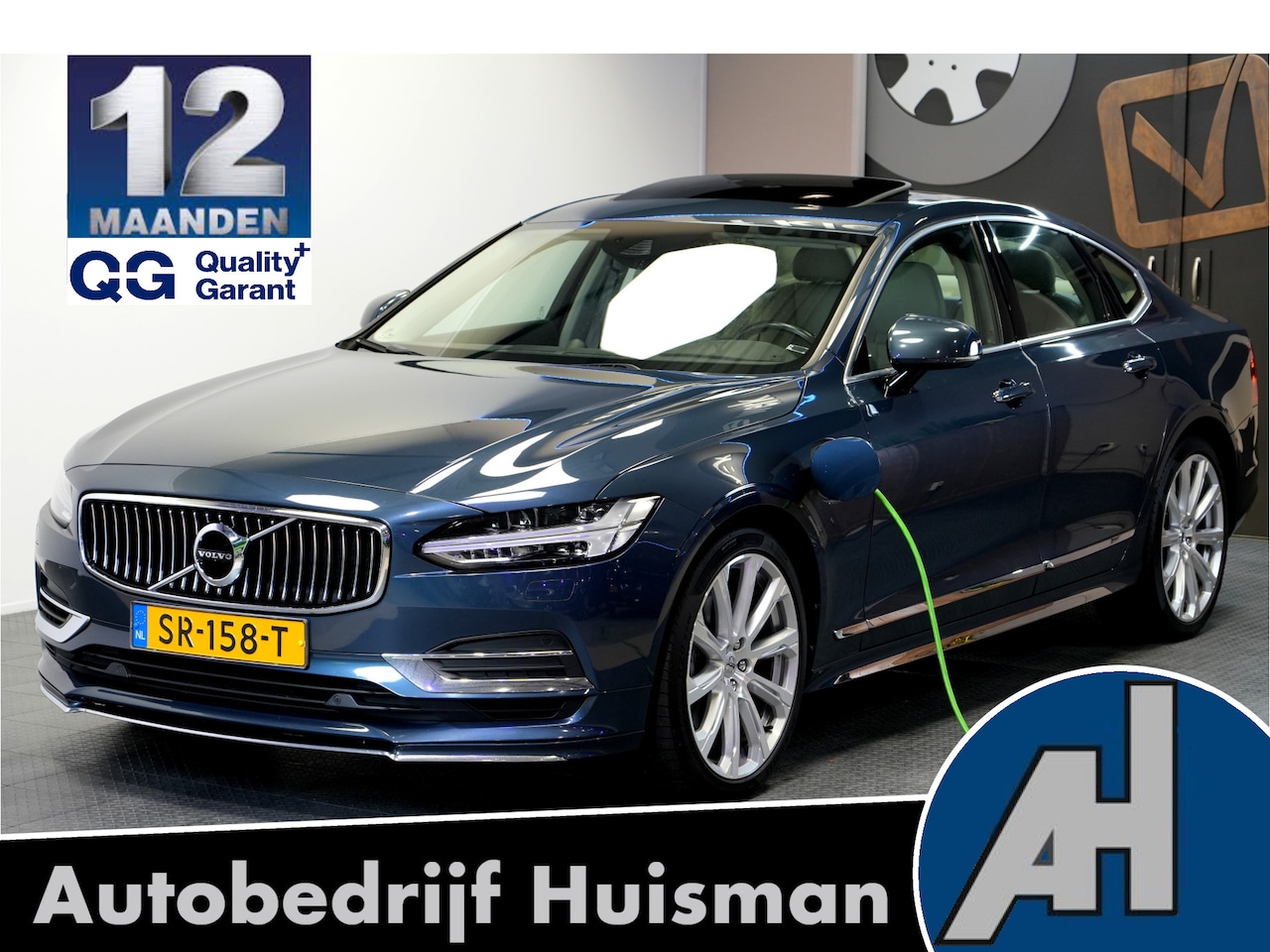 Volvo S90 - 2.0 T8 AWD 299kW/407pk Aut8 Inscription Exclusive BOWERS&WILKINS + OPEN DAK + ADAPT.CRUISE - AutoWereld.nl
