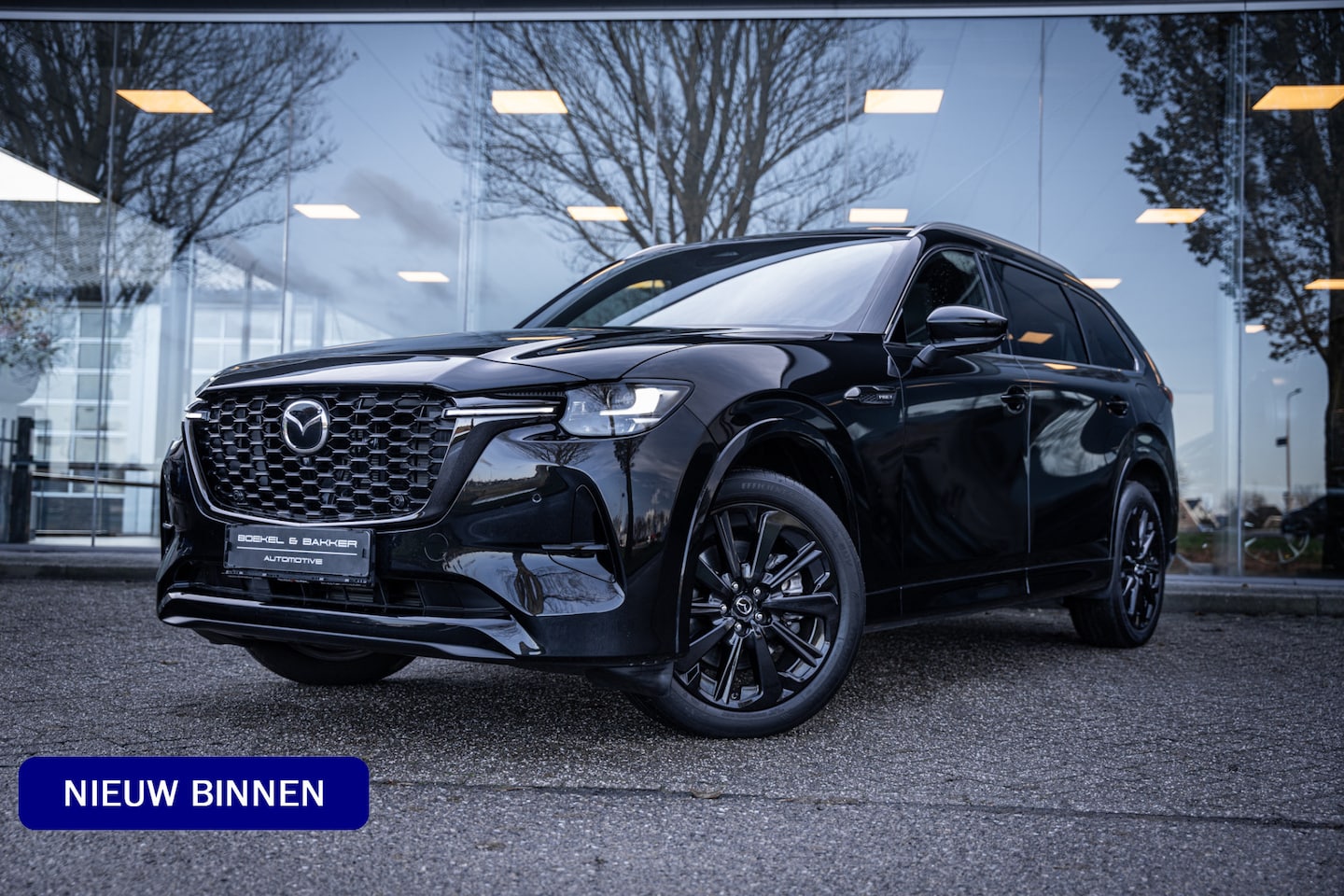 Mazda CX-80 - 2.5 e-SkyActiv PHEV Homura Plus 6p. ** Panodak ** Captain Seat ** Leder ** - AutoWereld.nl