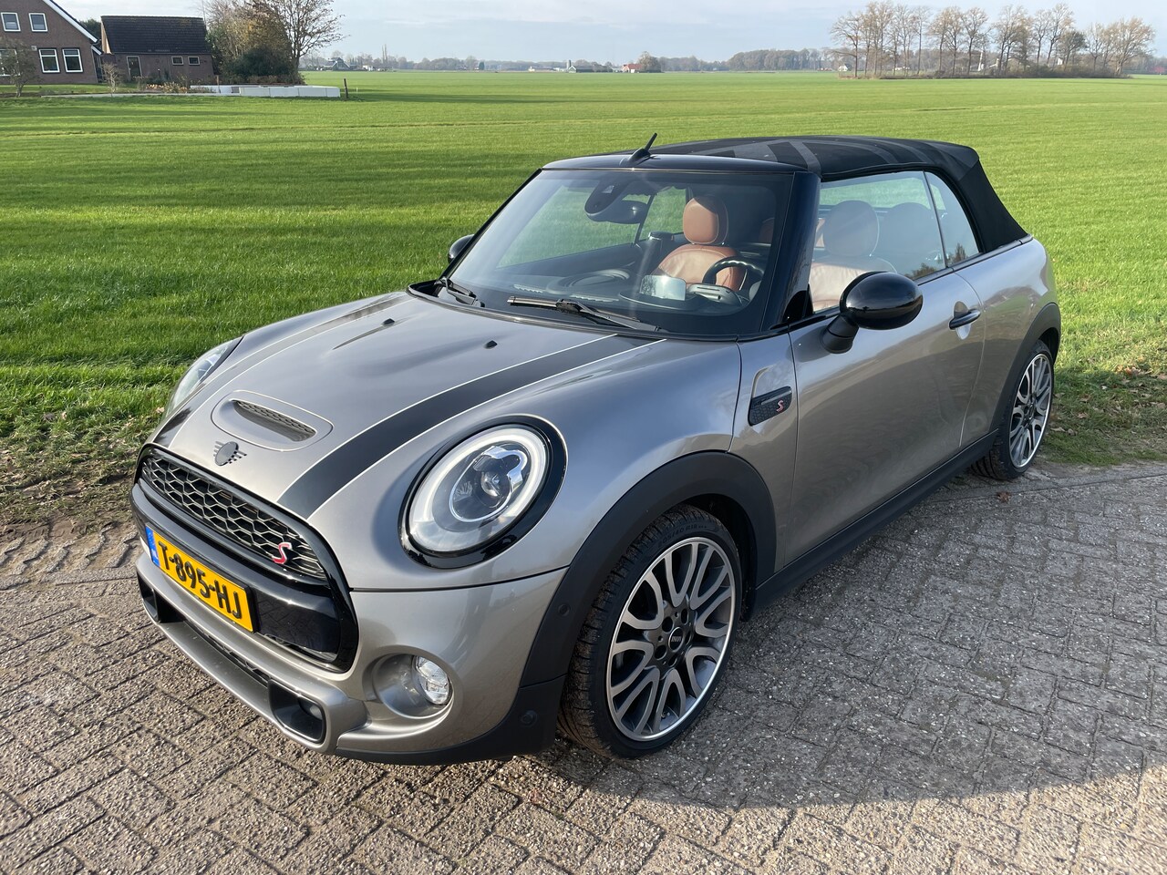MINI Cabrio - 2.0 Cooper S Chili Serious Business led verlichting, prof navigatie, harman kardon, head-up display - AutoWereld.nl