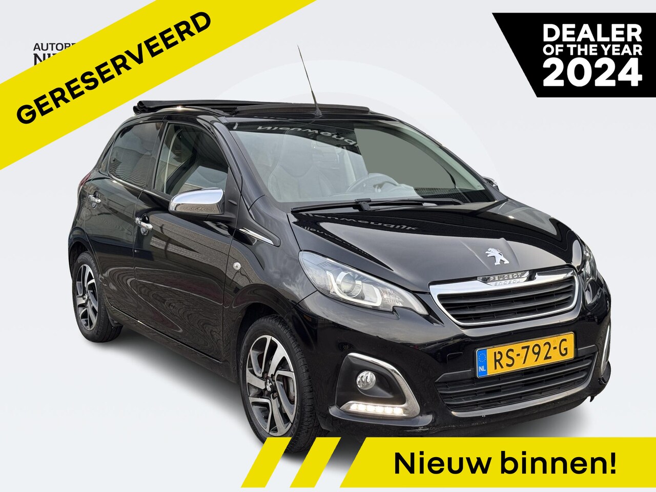 Peugeot 108 - 1.0 e-VTi Allure TOP! STOELVERWARMING / KEYLESS ENTRY / AIRCO / ACHTERUITRIJCAMERA / - AutoWereld.nl