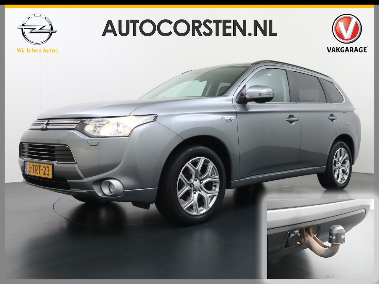 Mitsubishi Outlander - 2.0I AUT. PHEV 203PK Camera Executive Navi Hybride 4WD Trekhaak Ecc Edition Lmv 18" Privac - AutoWereld.nl