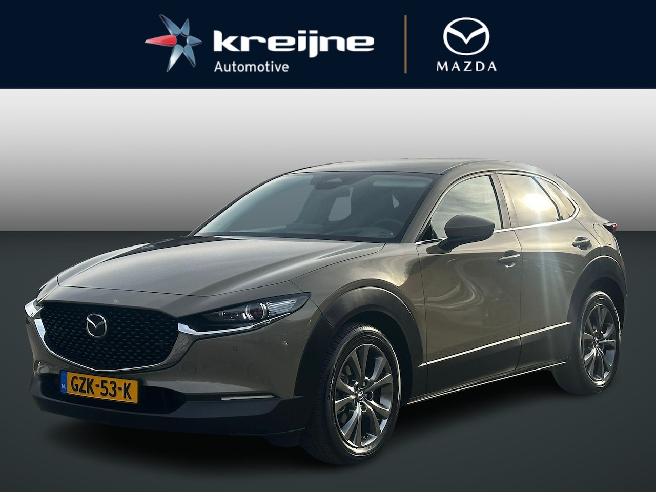 Mazda CX-30 - 2.0 e-SkyActiv-X M Hybrid Exclusive-line | Automaat | Lederen Bekleding | 186PK | Rijklaar - AutoWereld.nl