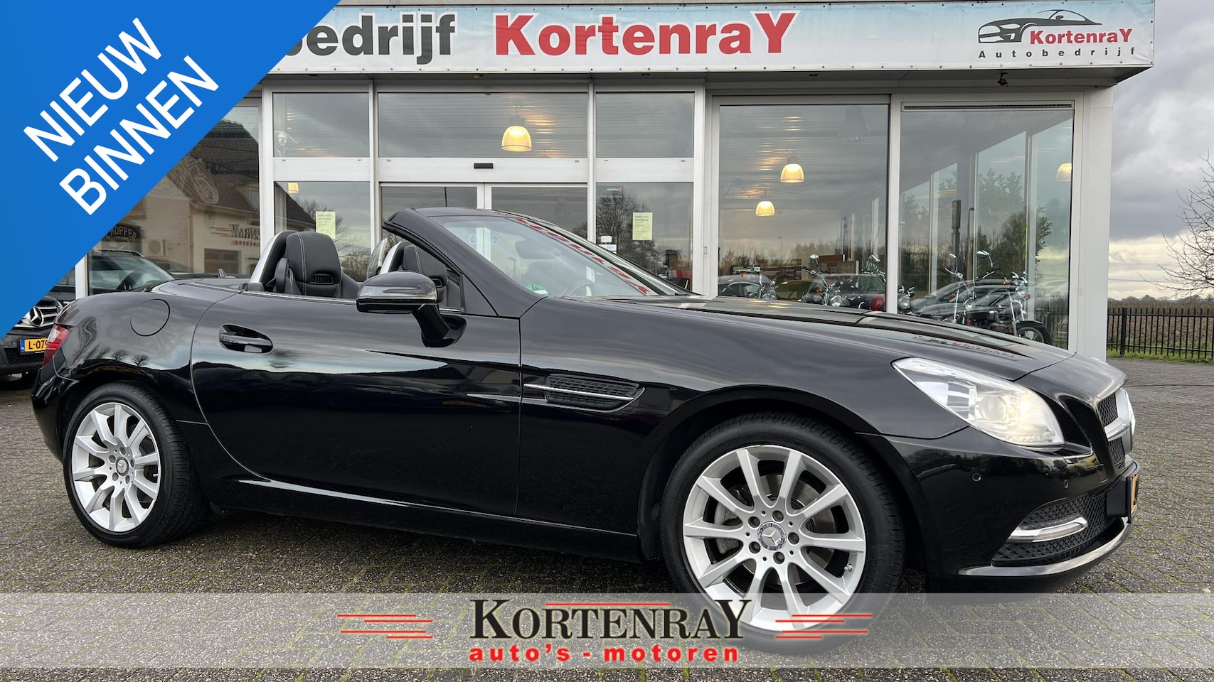 Mercedes-Benz SLK-klasse - 200 Edition panorama,air-scarf,navi,leder,xenon,cruise-control,Zie Foto,s - AutoWereld.nl