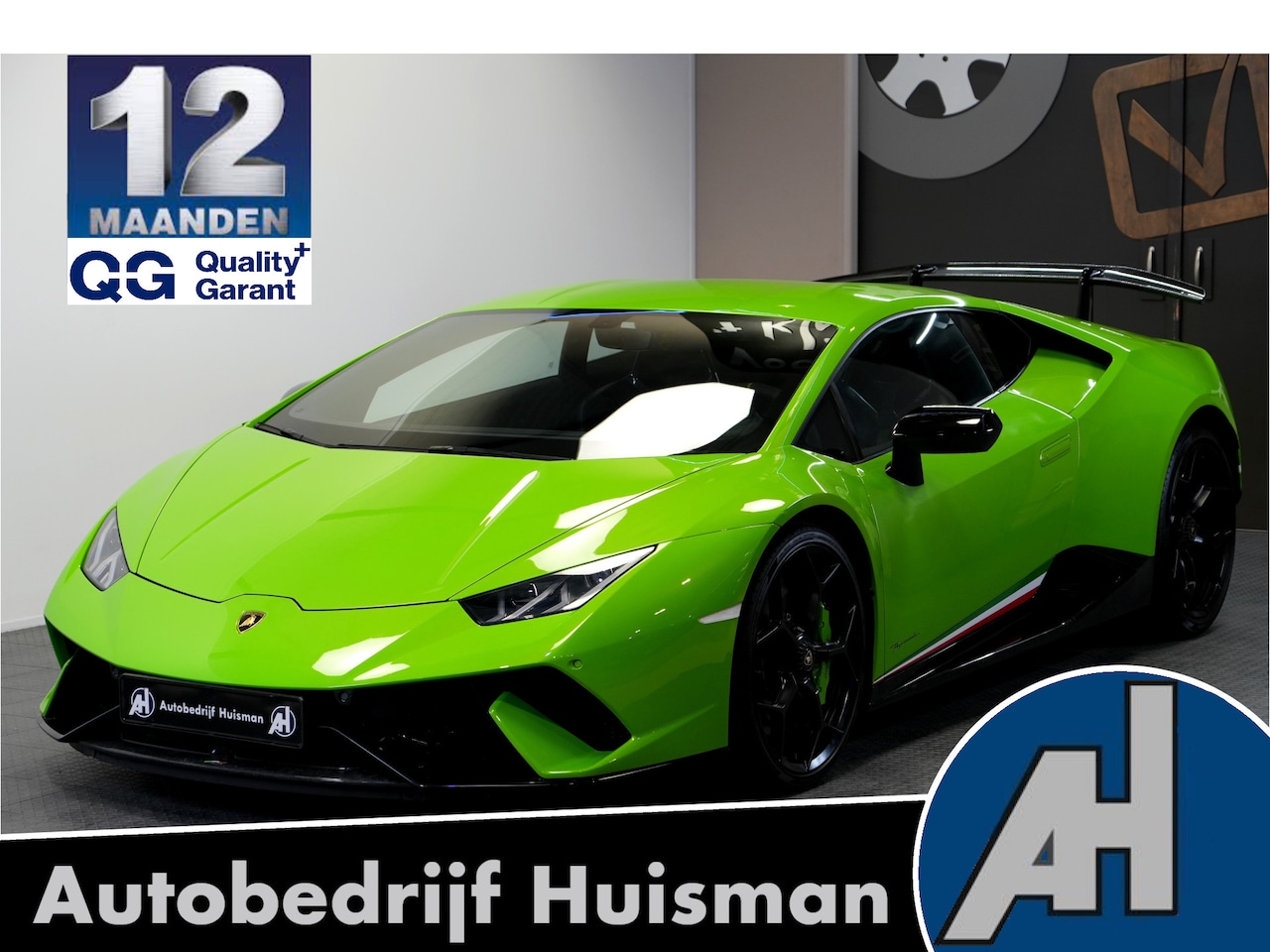 Lamborghini Huracán - Lamborghini Huracán 5.2 V10 LP640-4 Performante 471kW/640pk DCT7 CARBON BUCKET SEATS + NAV - AutoWereld.nl