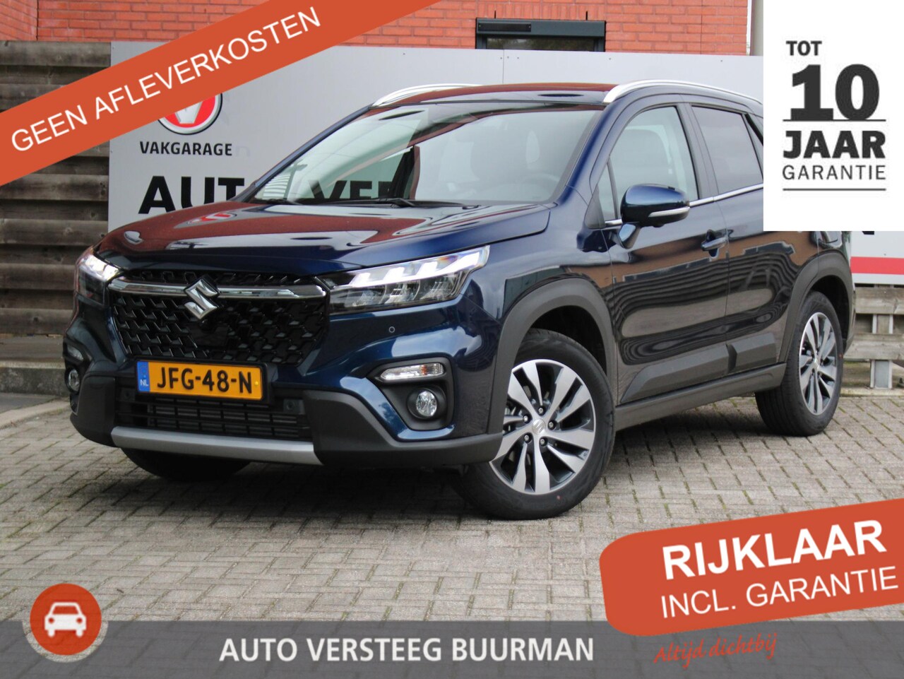 Suzuki S-Cross - 1.4 Boosterjet Style Hybrid Navigatie, Cruise Control, 360 Camera, Draadloos Apple Carplay - AutoWereld.nl