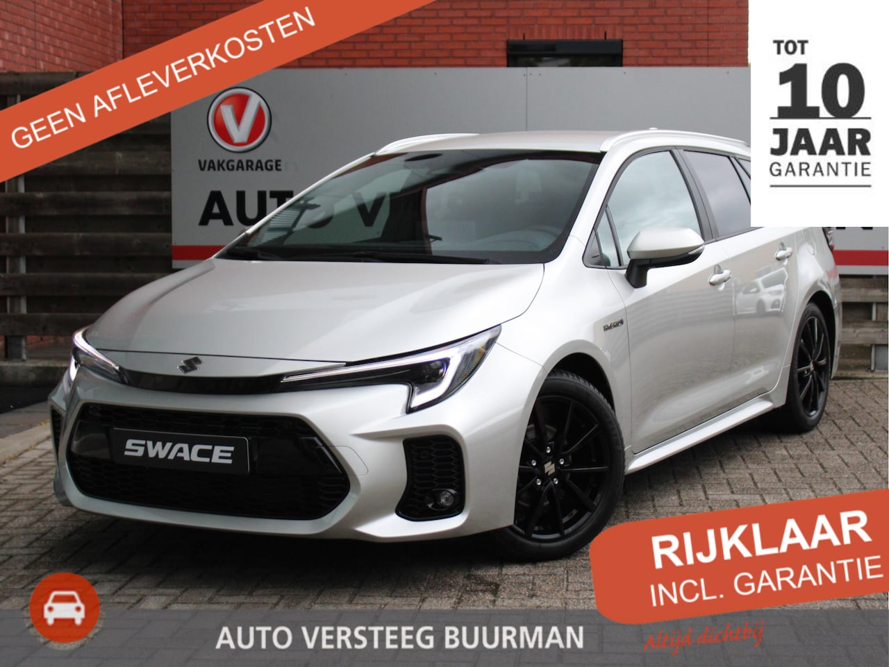 Suzuki Swace - 1.8 Hybrid Style Automaat 140PK All-Season, Adaptieve Cruise Control, Navigatie, Stuur Ver - AutoWereld.nl