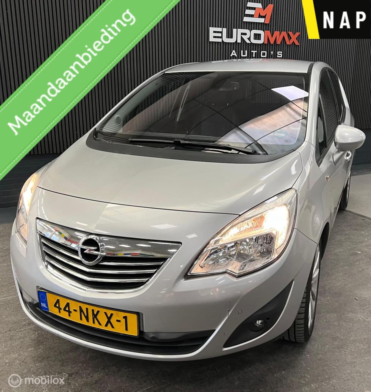 Opel Meriva - 1.4 Turbo Cosmo NAP - Airco - Bluetooth - AutoWereld.nl