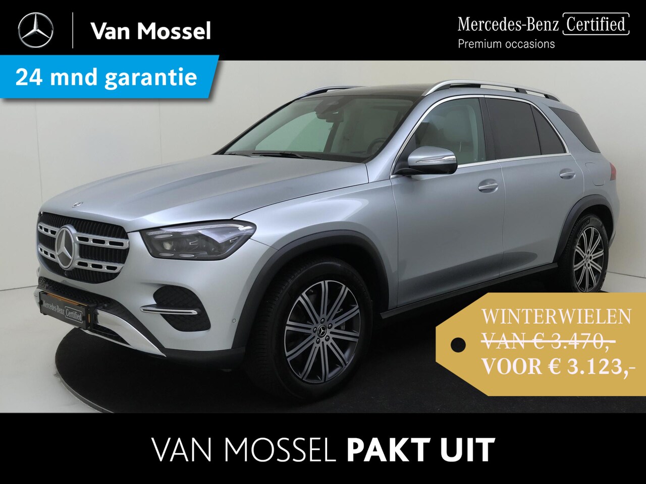 Mercedes-Benz GLE-Klasse - 400 e 4MATIC Luxury Line Panorama dak / Memory Seats / Burmester / 360 Camera / Head-Up / - AutoWereld.nl