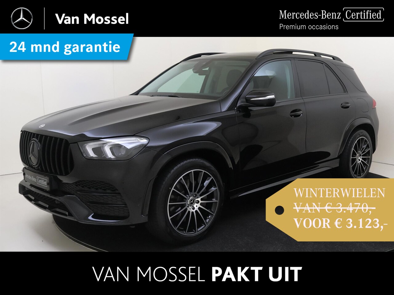 Mercedes-Benz GLE-Klasse - 350 de 4MATIC Premium Plus AMG /Panoramadak / Night pakket /360 Camera /Elk Trekhaak - AutoWereld.nl