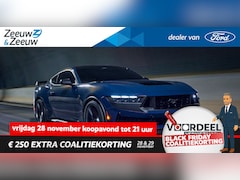 Ford Mustang Fastback - 5.0 V8 Dark Horse 453pk | Nieuw te bestellen
