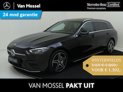 Mercedes-Benz C-klasse Estate - 300 e AMG Line Panoramadak / Privacy Glass / Parkeercamera / Artico Leder / Semi-Elektr. S