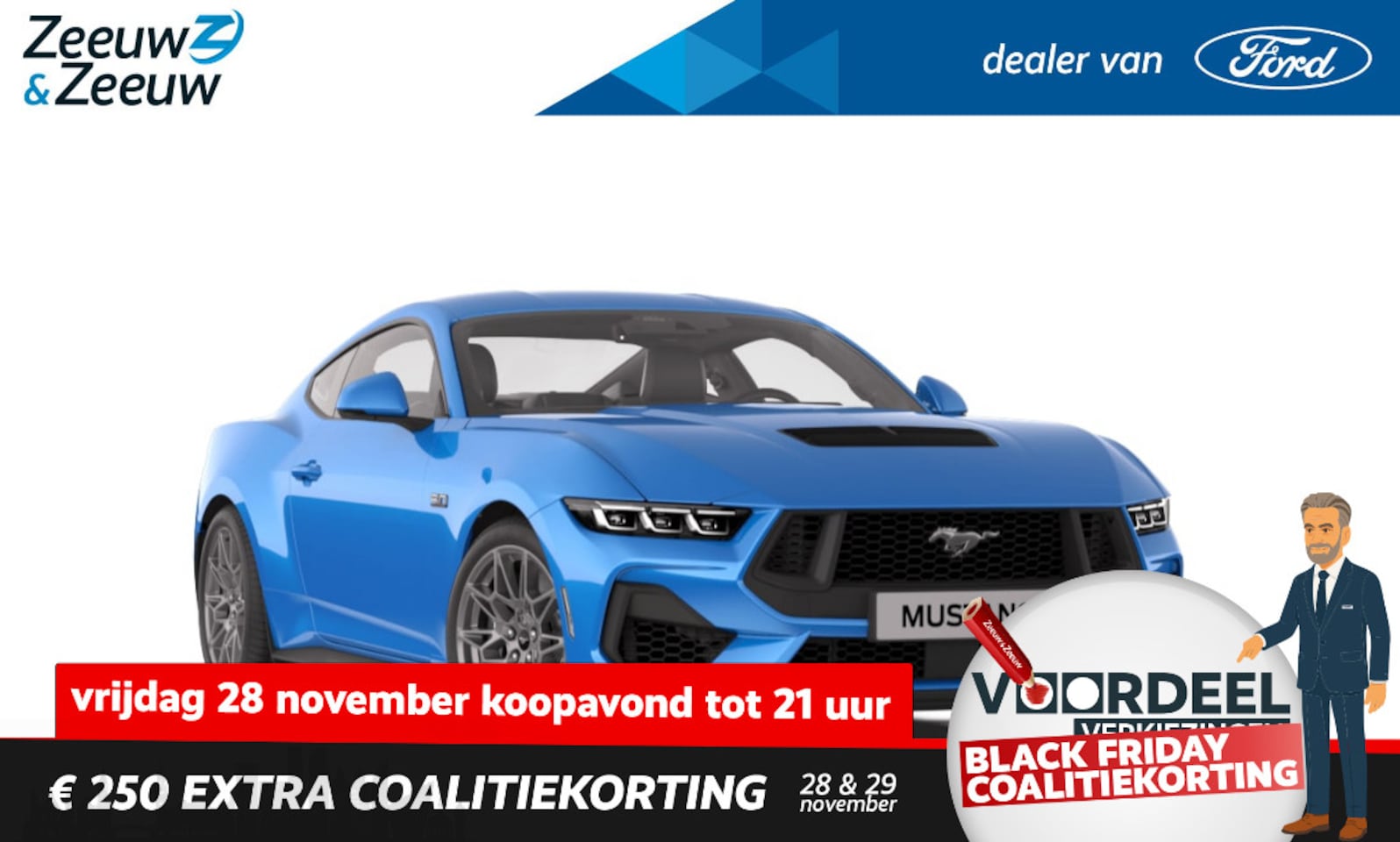 Ford Mustang Fastback - 5.0 V8 GT 446pk automaat | Nieuw te bestellen - AutoWereld.nl