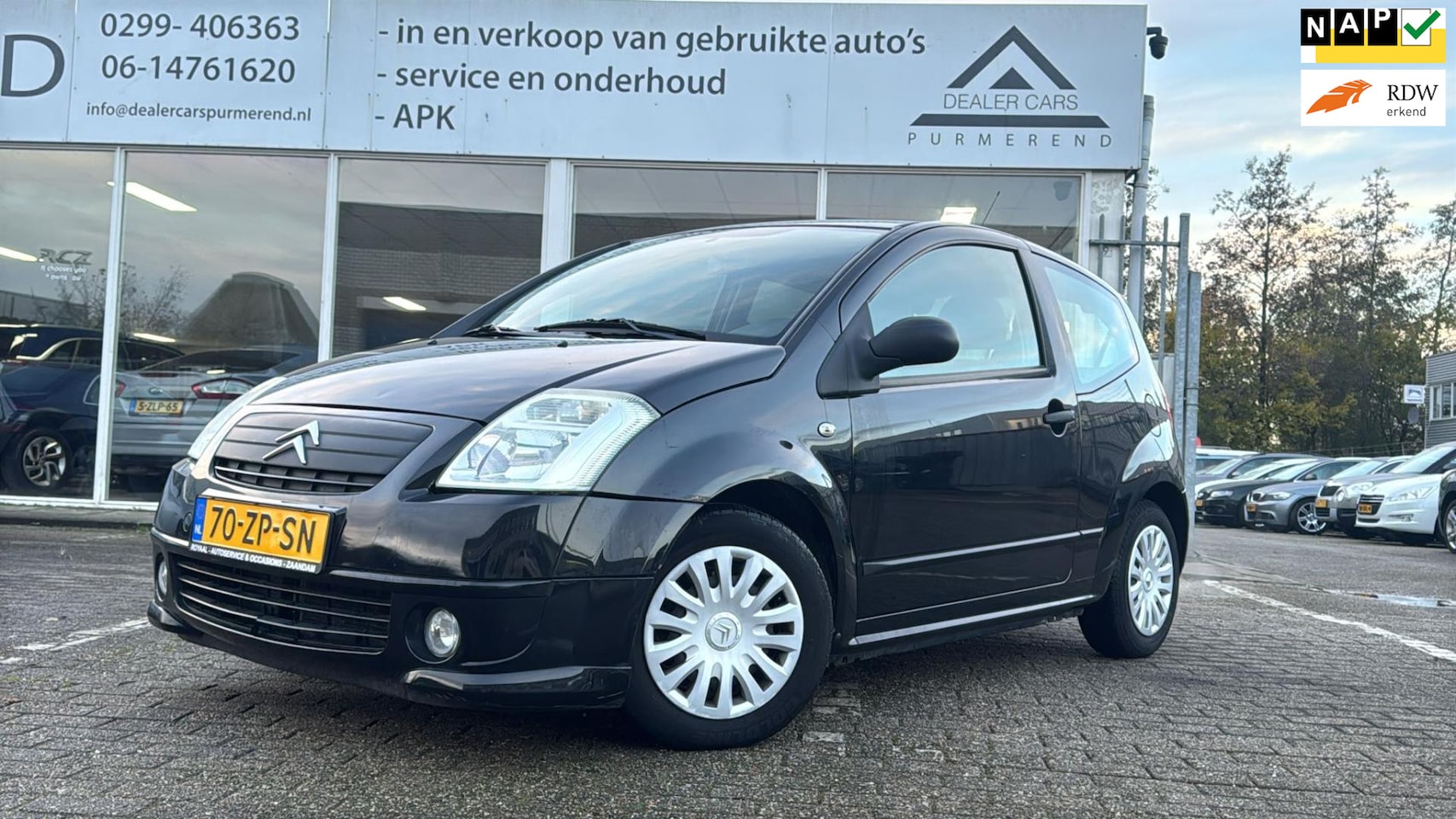 Citroën C2 - 1.1i Caractère 1.1i Caractère - AutoWereld.nl