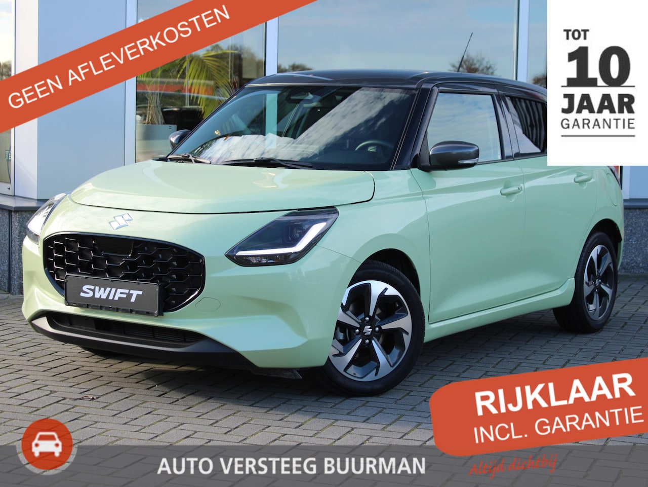 Suzuki Swift - 1.2 Style Smart Hybrid CVT Automaat Adaptieve Cruise en Climate Control, Carplay/Android A - AutoWereld.nl