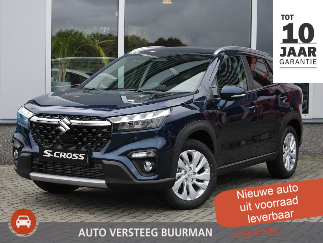 Suzuki S-Cross - 1.4 Boosterjet Select Smart Hybrid Adaptieve Cruise en Climate Control, Carplay/Android Au - AutoWereld.nl