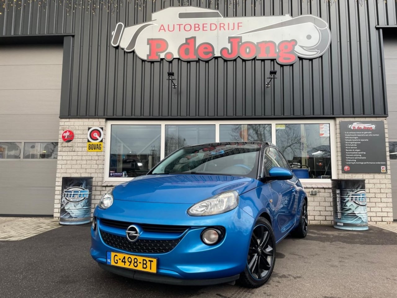 Opel ADAM - 1.4 Glam 1.4 GLAM, Twotone, Climatronic, Half leder, Cruise control, PDC - AutoWereld.nl