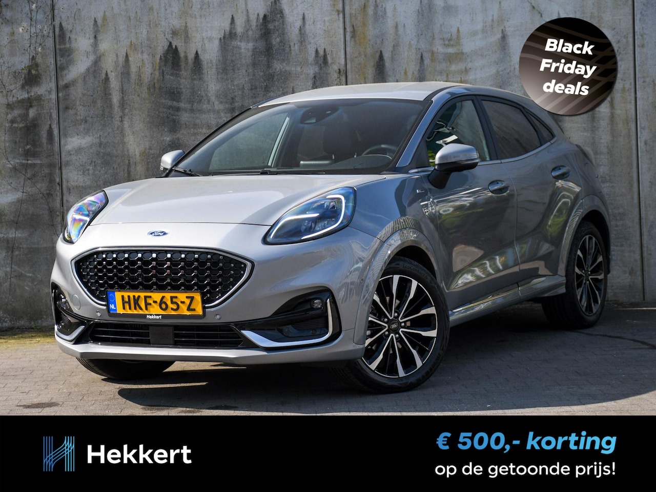Ford Puma - ST-Line Vignale 1.0 EcoBoost Hybrid 125pk MASSAGE | LEDER | B&O | BLIS | PDC + CAM. | ADAP - AutoWereld.nl