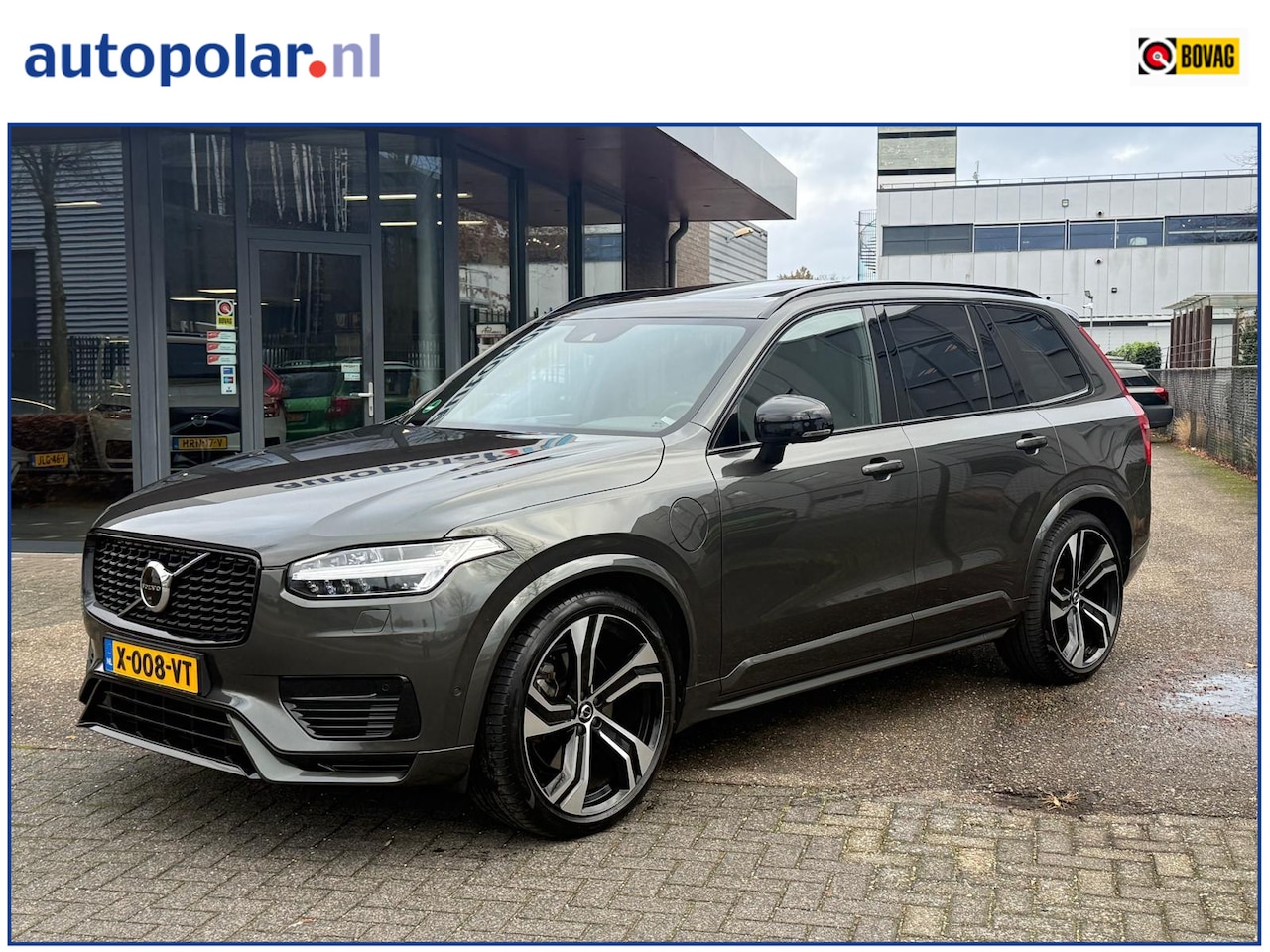 Volvo XC90 - 2.0 T8 Recharge AWD Ultimate Dark Luchtvering/Trekhaak/360Cam etc. - AutoWereld.nl