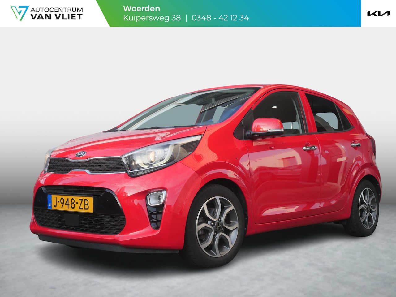 Kia Picanto - 1.0 DPi Dynamicplusline | Cruise | Clima | Camera | Carplay | Navi | Keyless | - AutoWereld.nl