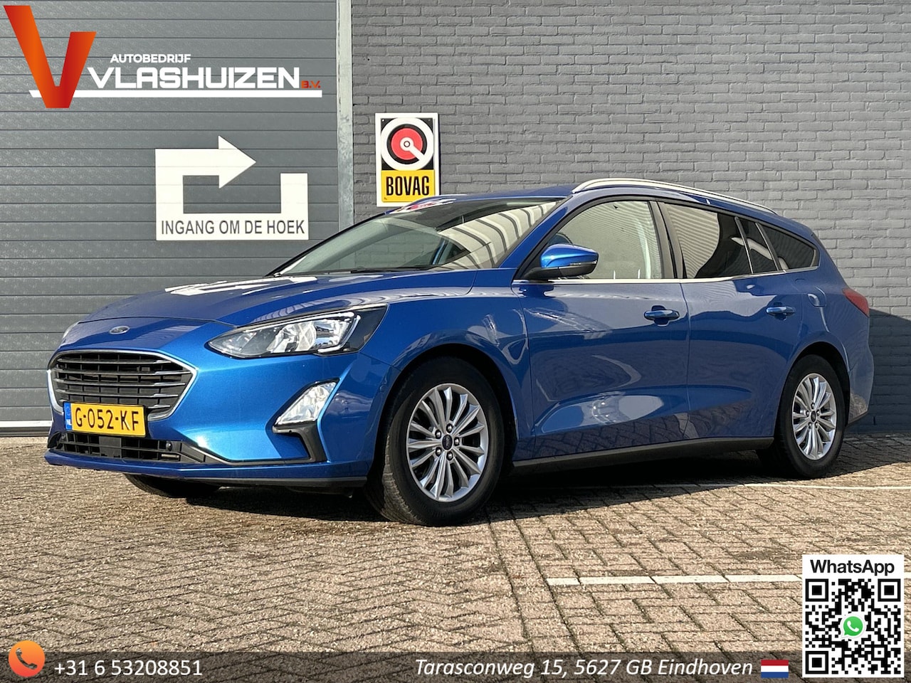 Ford Focus Wagon - 1.0 EcoBoost Titanium Business | € 5.950,- NETTO! | Climate | Cruise | Navi | Camera | APK - AutoWereld.nl