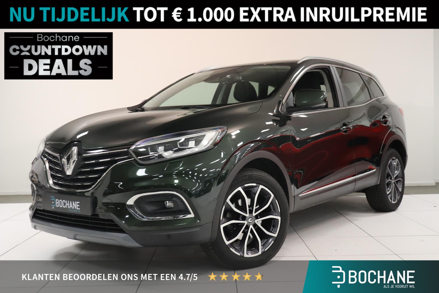 Renault Kadjar - 1.3 TCe Intens | Camera | Stoelverwarming | AppleCarplay AndroidAuto | Navigatie | Climate - AutoWereld.nl