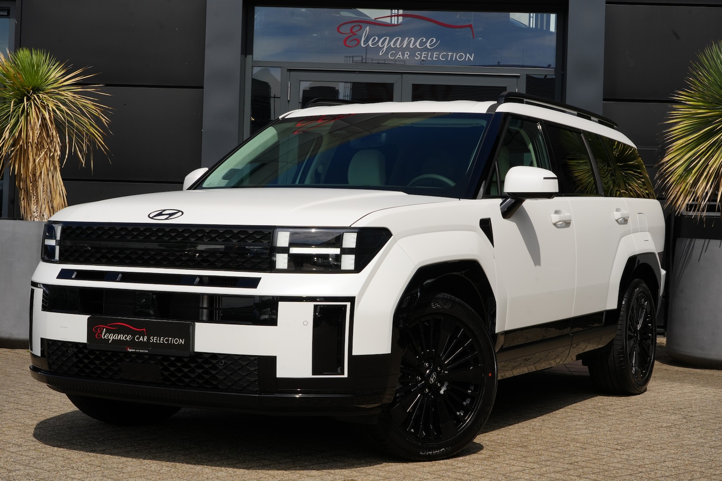 Hyundai Santa Fe - 1.6 T-GDI PHEV Black Line 4WD 252pk Navigatie/Stoelverwarming/360Camera - AutoWereld.nl