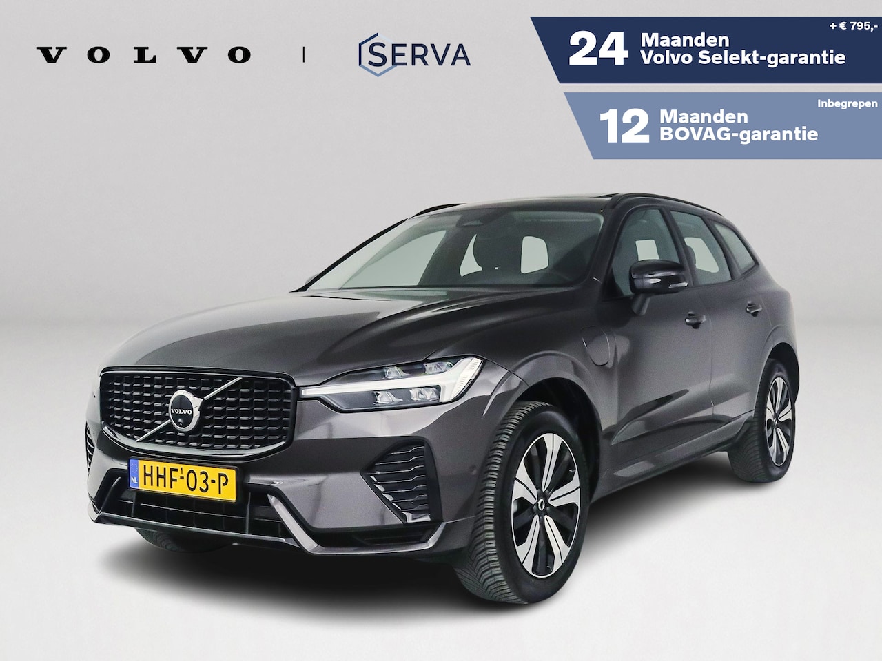 Volvo XC60 - T6 Plug-in hybrid AWD Plus Dark | Panoramadak | 360° camera | Stoel- en Stuurverwarming | - AutoWereld.nl